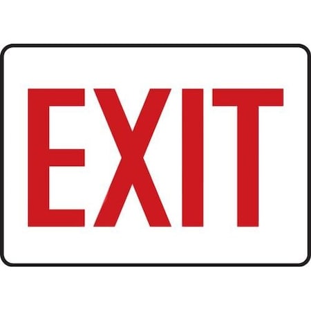 Accuform SAFETY SIGN EXIT 10 X 14 MEXT906XT MEXT906XT